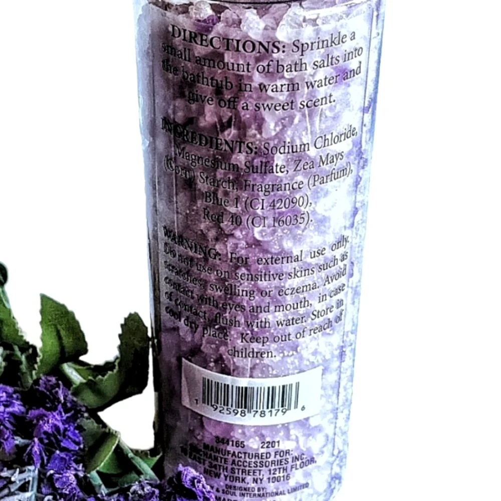 Luxurious Calming Lavender Slumber Gift Basket Relaxation - Picture 14 of 15